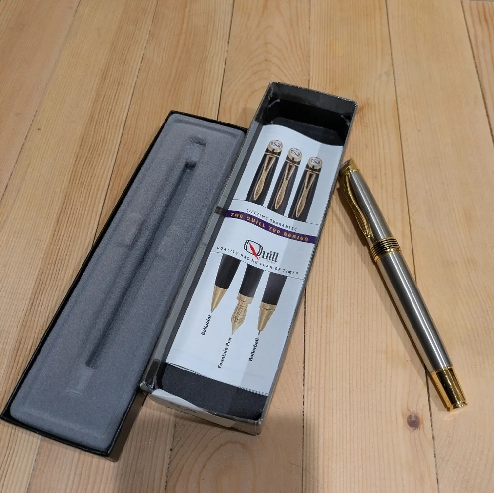 Gold and Silver Pen